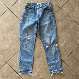 A&F The Mom High Rise Jeans